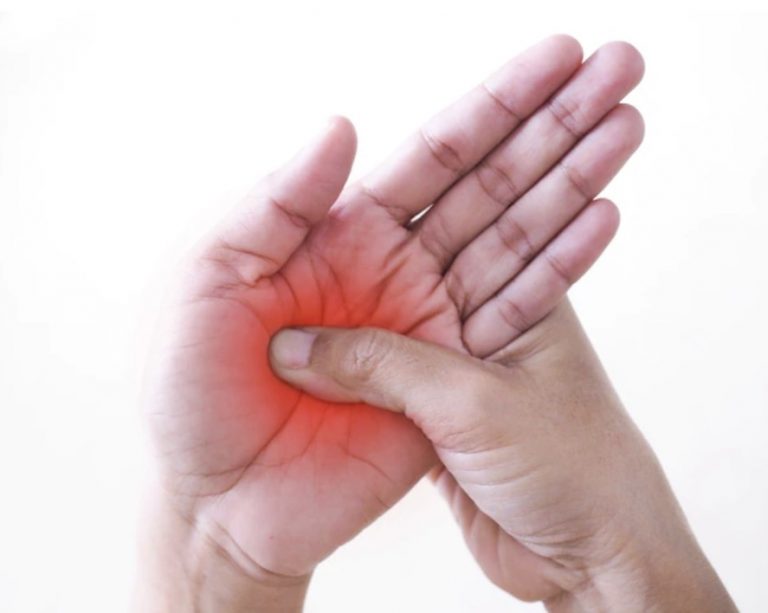 כאבים בזרוע ובכפות הידיים